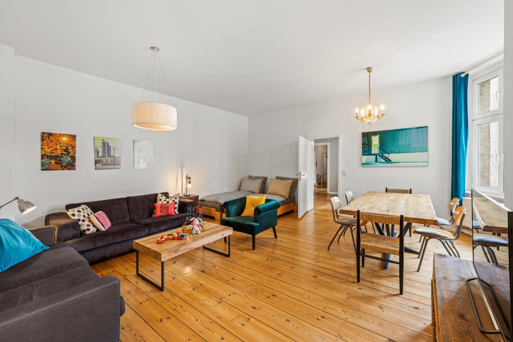 Wilhelmshavener 3br In Downdown Moabit Appartement